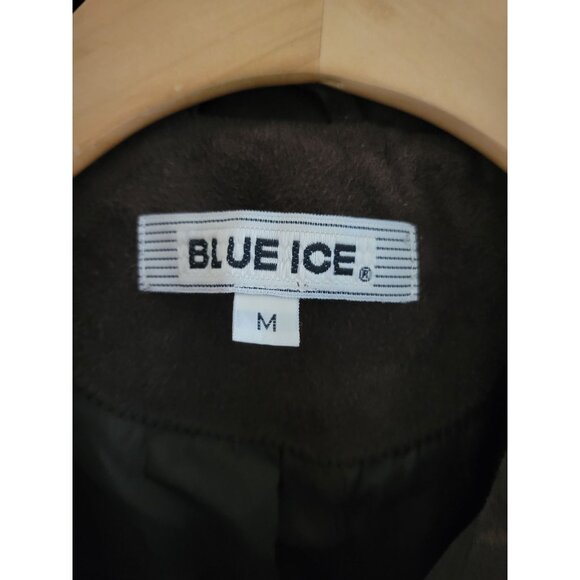 Vintage Womens Brown Suede Leather Jacket size Medium full zip Y2k Boho - Picture 3 of 13